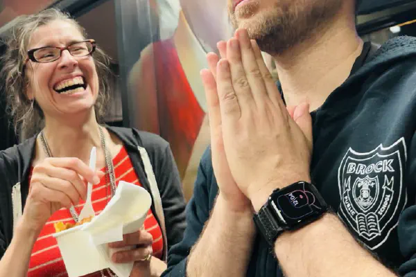 Day 1 - Bubbas - Ashley Winning and Aaron