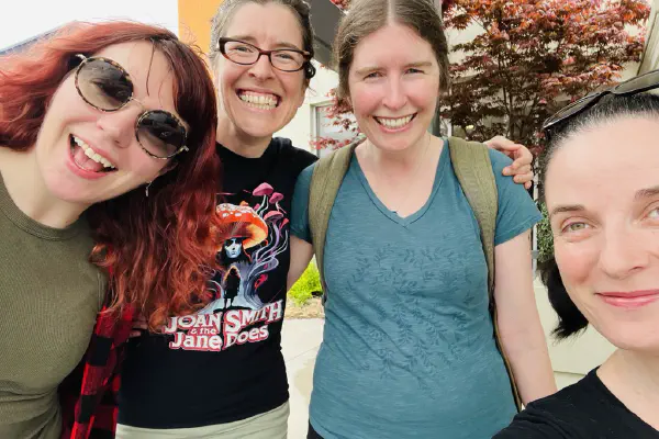 Day 1 - On the Road - Joan and Winnings and Kate