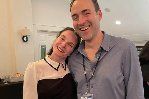 day 2 - dinner - kate and dan