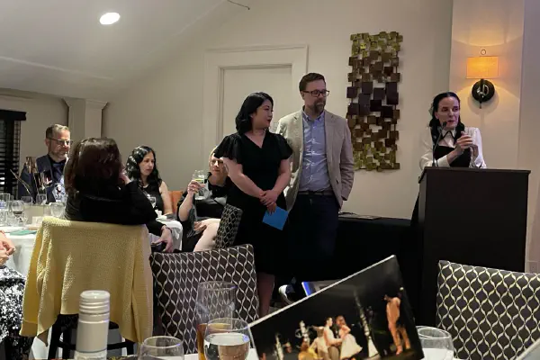 day 2 - dinner - tom and kate and izzy